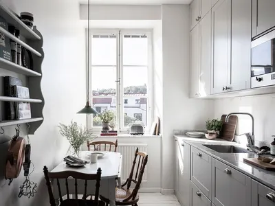 Кухня в панельном доме: 17 практических советов и 100+ реальных фото  примеров