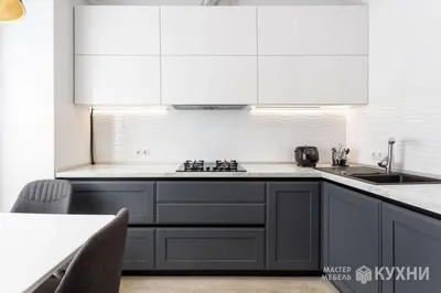 Дизайн черно белой кухни для современных интерьеров | ML.BY