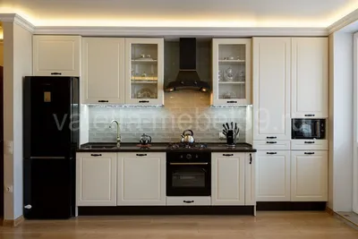 Кухни черного и черно-белого цвета в интерьере - советы, фото | Мебельная  фабрика \"Династия\"