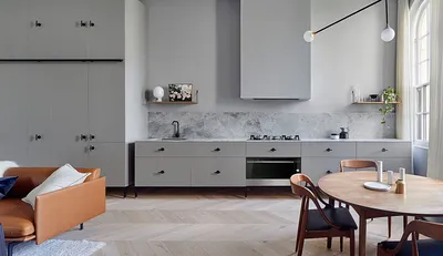 Дизайн кухни площадью 9 кв. метров: 76 современных идей +фото оформления  интерьера