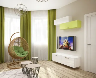 Как уместить на 37 кв. м спальню, кухню-гостиную, гардеробную и  постирочную: реальный интерьер | ivd.ru