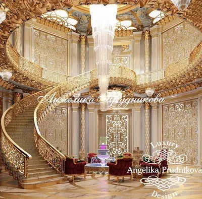 спальня в стиле в стиле восточное барокко | дизайн интерьера Дом дизайна  Интерьер + (Новая Классика)