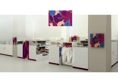 Дизайн проект магазина косметики «СолАнж» - Студия дизайна интерьера Белая  Ворона