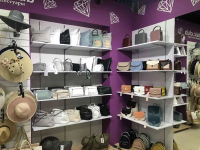 Дизайн магазина сумок