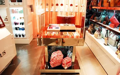 Дизайн интерьера бутика сумок и чемоданов GALLERIA CARPISA