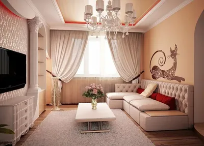 Дизайн зала — оформляем интерьер - ibud.ua