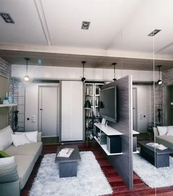 Дизайн зала в хрущевке (16 фото), варианты интерьера зала в квартире в  хрущевке | Houzz Россия