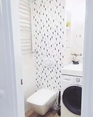 Маленькая ванная комната в хрущевке | EVAHAOS студия дизайна Надежды  Петровой | Дзен