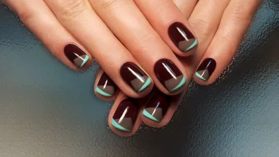 Коррекция удлиненный миндаль + шеллак + дизайн - Студия красоты \"NailsProfi\"