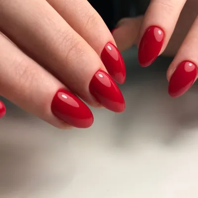 Коррекция удлиненный миндаль + шеллак + дизайн - Студия красоты \"NailsProfi\"