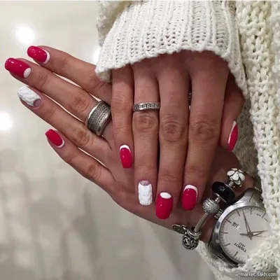 Дизайн ногтей на Новый год 2020: все новинки дизайна и фото | Nail art  manicure, Super nails, Nail colors