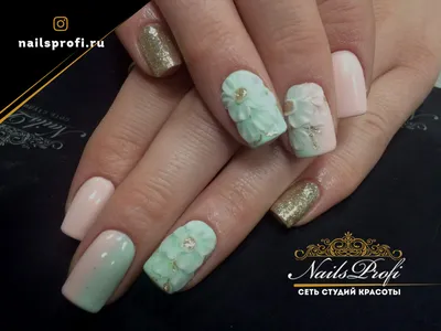 Лепка на ногтях гелем и акрилом в студиях NailsProfi - Студия красоты  \"NailsProfi\"