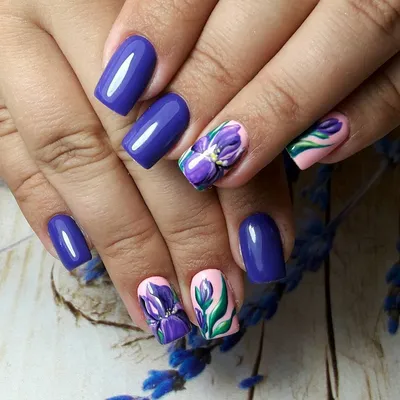 Весенний маникюр 2021: лучшие новинки на ярких фото! | Fashion nails,  Flower nails, Nail art techniques