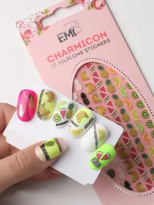 E.MI Naildress Slider Design (слайдер-дизайн) Жаккард, EMi, цена 154 руб,  купить в Москве. Доставка по России!