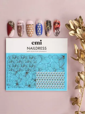 EMI Наклейки на ногти, слайдеры, наклейки для дизайна ногтей №95 Грибы -  купить с доставкой по выгодным ценам в интернет-магазине OZON (660196247)