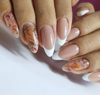 🎀Черный френч с рисунком и стразами🎀💅 | Маникюр+Покрытие ногтей гель  лаком+дизайн | ВКонтакте