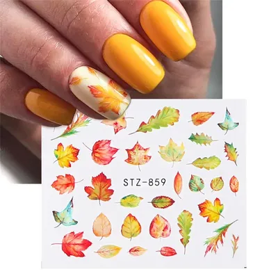 Наклейки для ногтей Кленовый лист Nailoria 43114772 купить в  интернет-магазине Wildberries