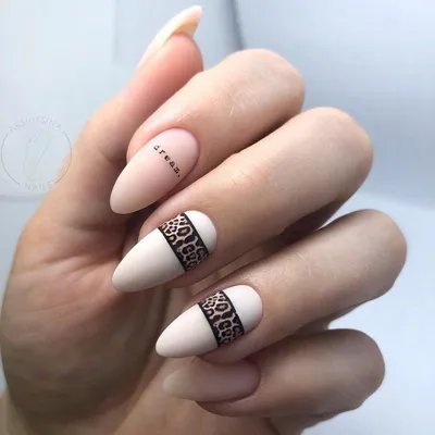 Дизайн ногтей леопард - маникюр с леопардовым принтом