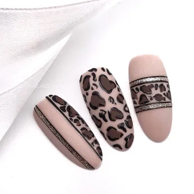 Маникюр | Leopard nails, Pretty nails, Fancy nails