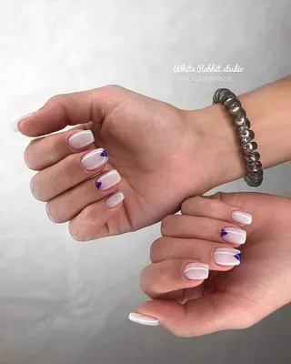 Nadin_for_nails | Маникюр для школьницы к 1 сентября #маникюр #маникюрфренч  | Дзен