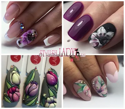 Купить Цветущие мраморные наклейки для ногтей, наклейки 3D Waveink,  бабочки, линии, цветы, буквы, весенний дизайн, маникюр, татуировка, дизайн  ногтей, ползунки, украшения | Joom