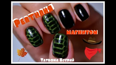 Reptile Magnet. Simple Nail Design. Open the package from NOGTIKA - YouTube