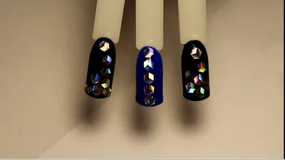 3 D дизайн ногтей.Ромбы для дизайна ногтей - YouTube