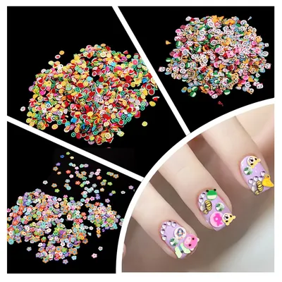 Купить Роскошный дизайн ногтей, красочная наклейка для ногтей с бабочкой,  3D слайдер с фруктами и цветочным рисунком для дизайна ногтей,  геометрические аксессуары для дизайна ногтей, наклейка | Joom
