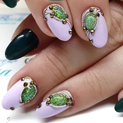 gallinaz_nail@instagram on Pinno: Давно я не делала жидкие камни из  кошачь...