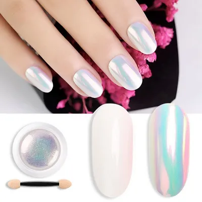 Пигмент для дизайна ногтей Aliexpress Зеркальный Хром Втирка 1g Mirror  Powder Gold Pigment Ultrafine Powder Aluminium Powder Chrome Pigment Nail  Glitters Nail Sequins NailMAD Chrome Pigment - «Популярный дизайн ногтей  очень просто