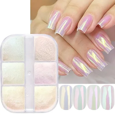 Мелкодисперсная пыль для дизайна ногтей купить по цене 260 ₽ в  интернет-магазине KazanExpress