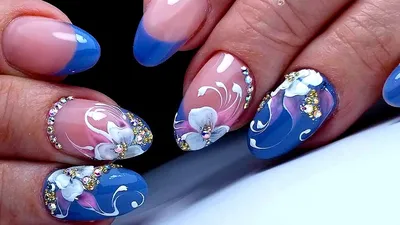 Дизайн ногтей с цветами фото фото