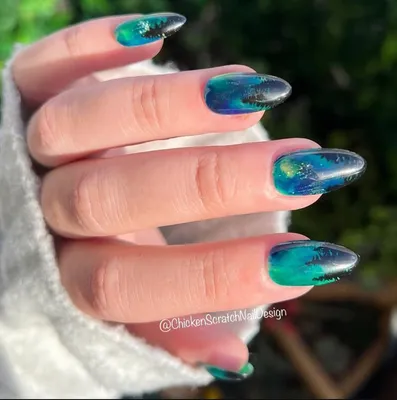 Aurora Nails: секреты красоты самого трендового дизайна года и способы его  создания