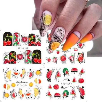 UNALUNA Слайдеры для маникюра/дизайн ногтей