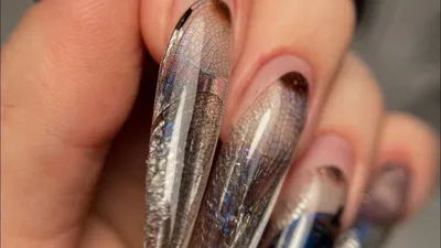 Ногти Маникюр ЛИПЕЦК Стрекоза в Instagram: «Работа Юлии Снытниковой # дизайнногтей #гельлаклипецк #маникюрлипецк #nail48 #шеллаклипе… | Nails,  Floral nails, Manicure