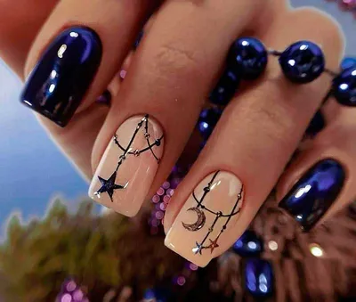 MUSE Nail Design Слайдеры для ногтей звездочки