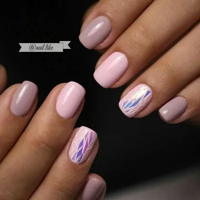 GF Nail Битое стекло для маникюра для дизайна ногтей 20шт.