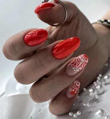 Стильный маникюр в красных тонах— 30 идей чарующего дизайна | Ombre nail  art designs, Ombre nail designs, Best nail art designs