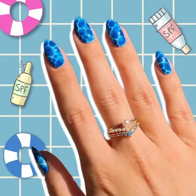 12 видов ногтей в морском стиле Стразы очаровательные ногти Морская звезда  ракушка жемчуг ворсинки фрагменты текстуры дизайн ногтей украшение |  AliExpress