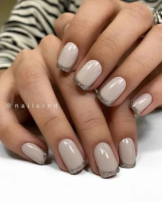 Маникюр в серо-розовых тонах | Manicure, Nails, Perfect nails