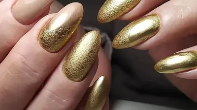 Золотой маникюр 2024-2025, модные ногти с золотом, фото ledysoveti.ru |  Дизайнерские ногти, Модные ногти, Ногти