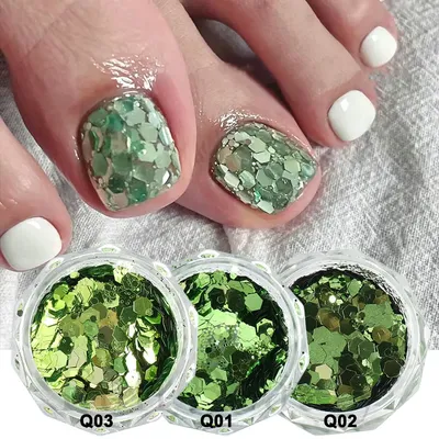 Зеленый дизайн ногтя маникюра с жемчугами Стоковое Изображение -  изображение насчитывающей бобра, зеленый: 96022627