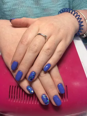 Гелевое арочное моделирование ногтей и дизайн гель красками - YouTube