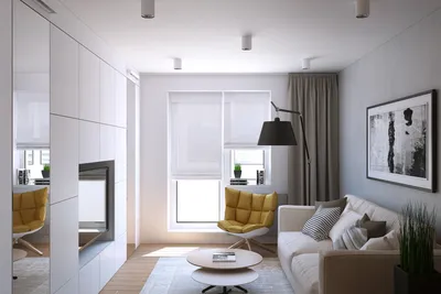 Дизайн однокомнатной квартиры. 50 различных вариантов - syndyk.by