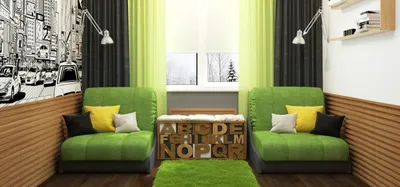 Советы по стильному дизайну однокомнатной квартиры | www.podushka.net