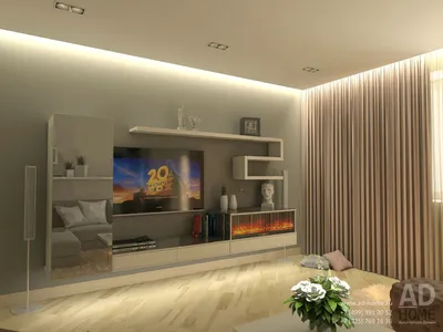 Дизайн и ремонт однокомнатной квартиры Киев 2024: NewStroy