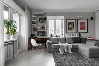 Дизайн однокомнатной квартиры: 100 лучших идей для интерьера, фото