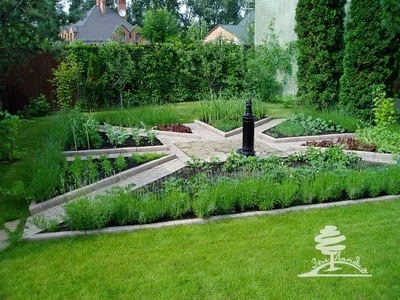 Дизайн огорода: советы по оформлению и 55 красивых фотоидей | Огород,  Современный сад, Дизайн небольшого сада