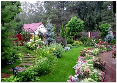 Красивый ландшафтный дизайн огорода: 48 фото идей | Живу за городом |  Garden layout, Small vegetable gardens, Backyard garden