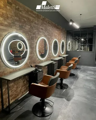 Дизайн проект парикмахерской - разработка дизайна парикмахерских салонов,  проект оформления под ключ | Фото готовых проектов | INSPIREGROUP